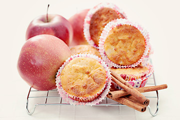 Image showing fruity muffins