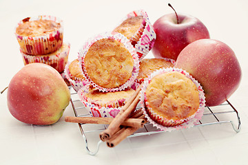 Image showing fruity muffins