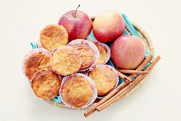 Image showing fruity muffins