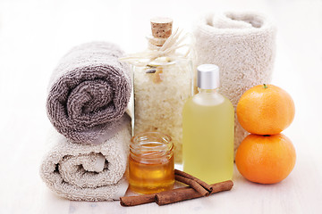 Image showing spa items