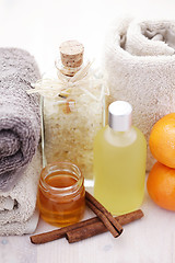 Image showing spa items