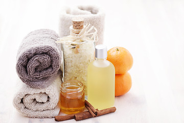 Image showing spa items