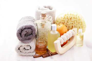 Image showing spa items