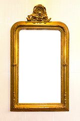 Image showing Rustic mirror