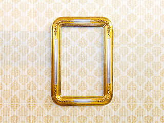 Image showing Gold frame