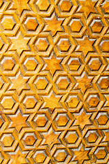 Image showing Jewish star texture