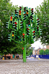 Image showing Traffic light tree