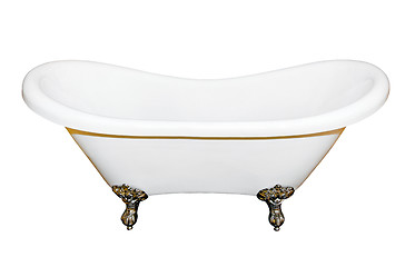 Image showing Bathtub isolated