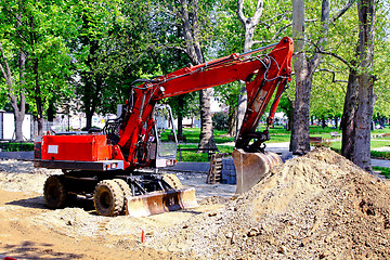 Image showing Excavator