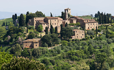 Image showing Tuscan village