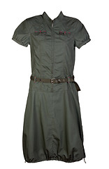 Image showing Women's dress khaki