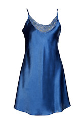 Image showing Dark Satin Women's nightgown