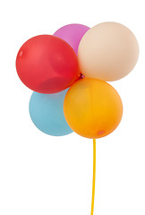 Image showing colored balloons