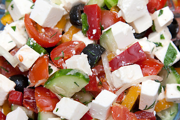 Image showing Greek salad