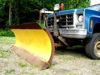 Image showing snow plow