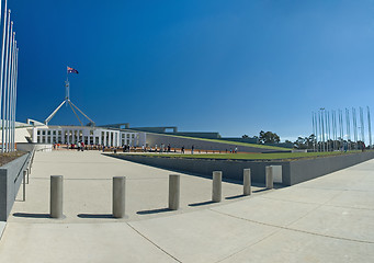 Image showing Parliament House in Canberra