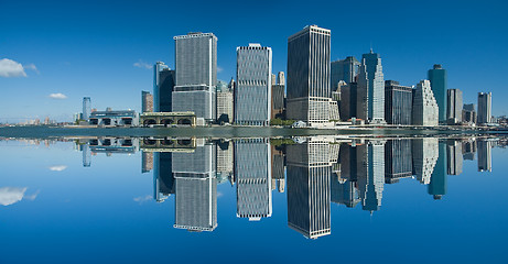 Image showing lower manhattan