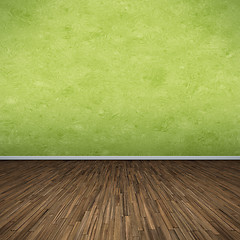 Image showing green floor