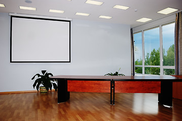 Image showing photo of blank conference room