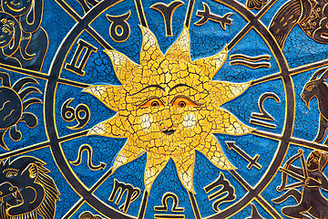 Image showing Zodiac sun