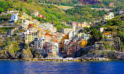 Image showing Riomaggiore panorama