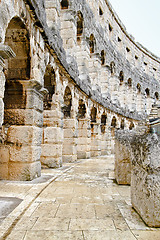 Image showing Coliseum corridor