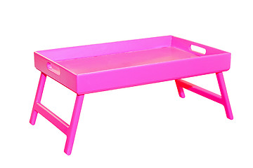 Image showing Pink tray