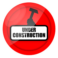 Image showing Under construction sign