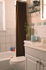 Image showing bathroom closeup