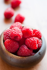 Image showing Raspberries