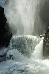 Image showing The power of waterfalls