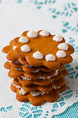 Image showing Gingerbread cookies