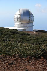 Image showing Observatory Roque de los Muchachos