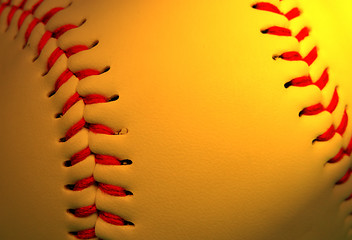 Image showing Abstract baseball background