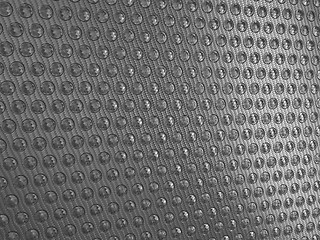 Image showing Carbon fibre surface with round shapes