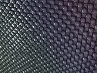 Image showing Abstract pimply Carbon fibre