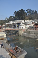 Image showing pashupathinat temple in Kathmandu