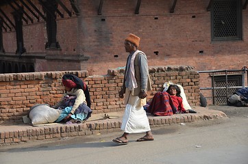 Image showing Kathmandu, street scene