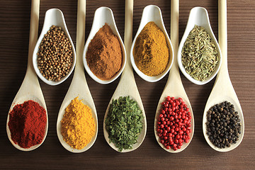 Image showing Spices and herbs