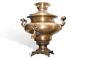 Image showing Copper samovar