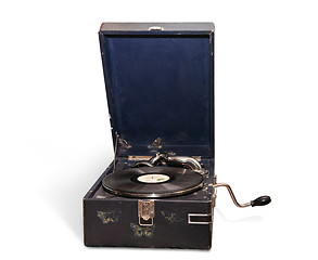 Image showing vintage gramophone