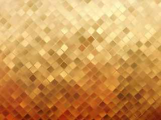 Image showing Business gold mosaic background. EPS 8