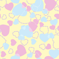 Image showing Valentine's Day. Seamless pattern. EPS 8