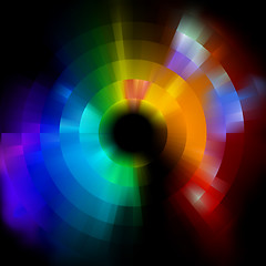 Image showing Colorful abstract vector mosaic background. EPS 8