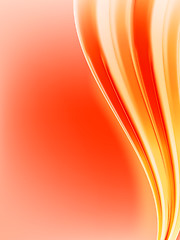 Image showing Abstract orange background for design. EPS 8