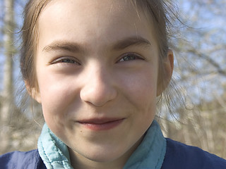 Image showing Smiling girl III