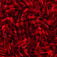 Image showing Abstract Valentine's day background. EPS 8