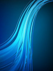 Image showing Blue concept abstract background. EPS 8