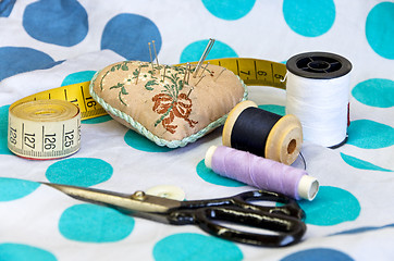 Image showing sewing kit