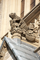 Image showing Beaver sculpture at Canadian Parliament